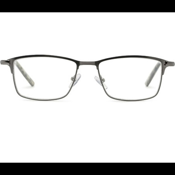 🆕 Foster Grant Pop of Power Austin Reading Glasses Gun Metal +1.50 - Picture 5 of 5